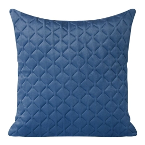 Poszewka dekoracyjna velvet 40x40 granatowa Dimon + wypełnienie