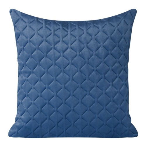 Poszewka dekoracyjna velvet 40x40 granatowa Dimon + wypełnienie