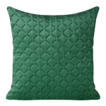 Poszewka dekoracyjna velvet 40x40 ciemno zielona Dimon + wypełnienie