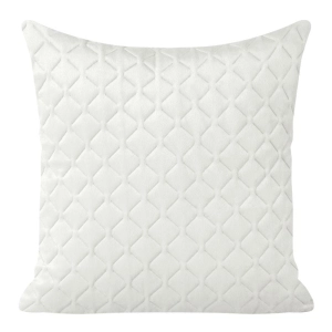 Poszewka dekoracyjna velvet 40x40 kremowa Dimon + wypełnienie