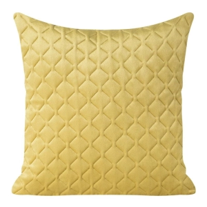 Poszewka dekoracyjna velvet 40x40 musztardowa Dimon + wypełnienie