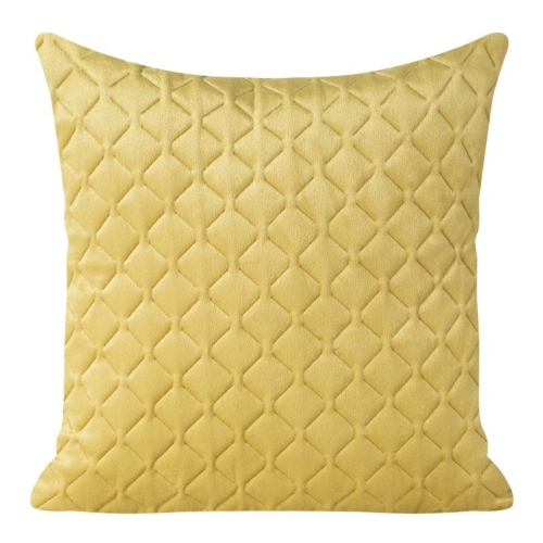 Poszewka dekoracyjna velvet 40x40 musztardowa Dimon + wypełnienie