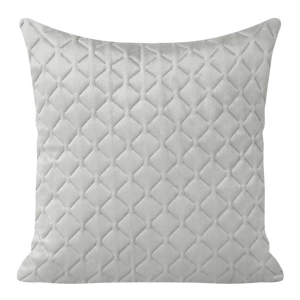 Poszewka dekoracyjna velvet 40x40 srebrna Dimon + wypełnienie