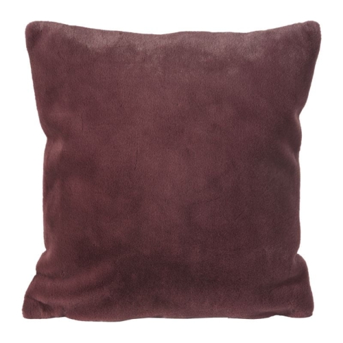 Poszewka dekoracyjna Emilio 45x45 bordowa 
