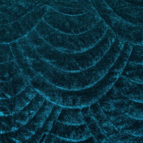Narzuta Eden 220x240 ciemno turkusowa Ewa Minge