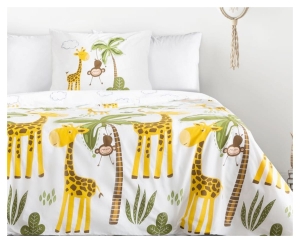 Komplet pościeli bawełnianej Design 91 160x200 Giraffe