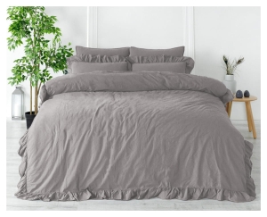 Pościel bawełniana 200x220 Opal Grey