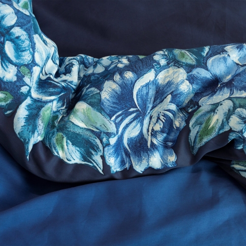 Komplet pościeli z bawełny satynowej 200x220 Azurra