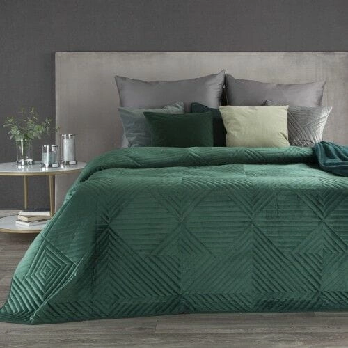 Narzuta 220x240 ciemno zielona
