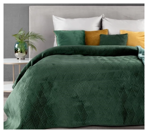 Narzuta Ariel 220x240 ciemno zielona