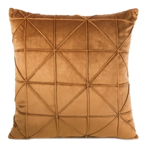 Poszewka dekoracyjna velvet Squer 40x40 miodowa