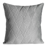 Poszewka dekoracyjna velvet Ariel 40x40 srebrna