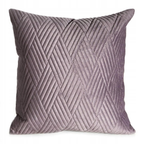 Poszewka dekoracyjna velvet Ariel 40x40 wrzosowa 