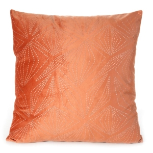 Poszewka dekoracyjna velvet Albi 45x45 rudo srebrna