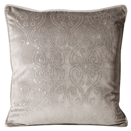 Poszewka dekoracyjna velvet Kiko 45x45 beżowa