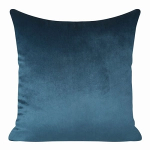 Poszewka dekoracyjna velvet 40x40 granatowa