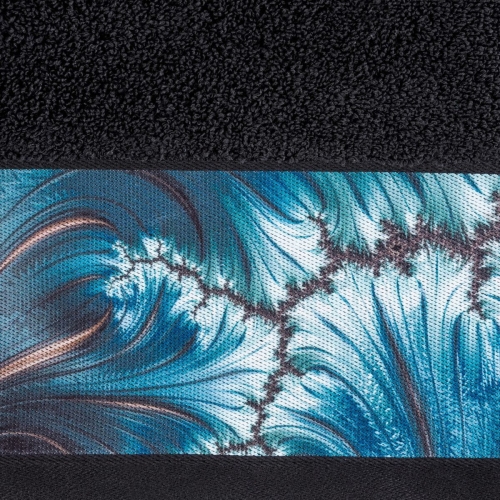 Ręcznik 50x90 Chiara czarny 