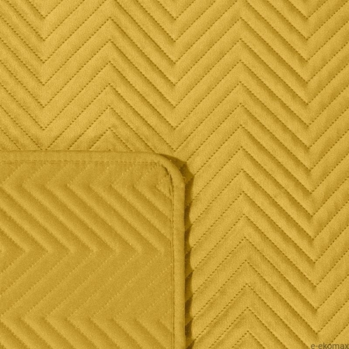Narzuta Sofia 230x260 musztardowa