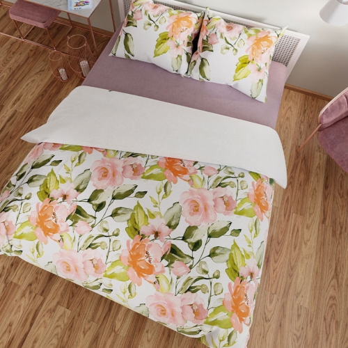 Komplet pościeli z bawełny satynowej 160x200 Rosana