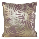 Poszewka dekoracyjna velvet 45x45 Blink różowo złota
