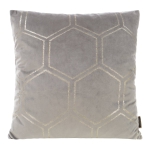 Poszewka dekoracyjna velvet Blink 45x45 srebrna
