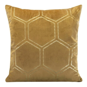 Poszewka dekoracyjna velvet Blink 45x45 miodowa