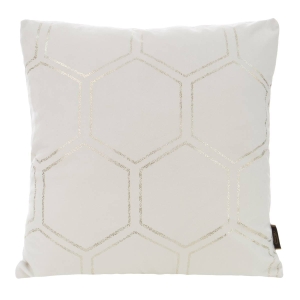Poszewka dekoracyjna velvet Blink 45x45 biała