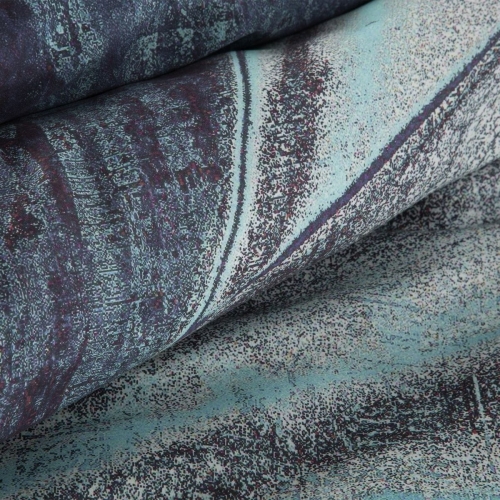 Pościel z naturalnej tkaniny Tencel popielato niebieska 220x200 Premium Eurofirany