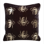 Poszewka dekoracyjna velvet Blink 45x45 czarna