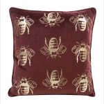 Poszewka dekoracyjna velvet Blink 45x45 czerwona