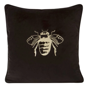 Poszewka dekoracyjna velvet Blink 45x45 czarna