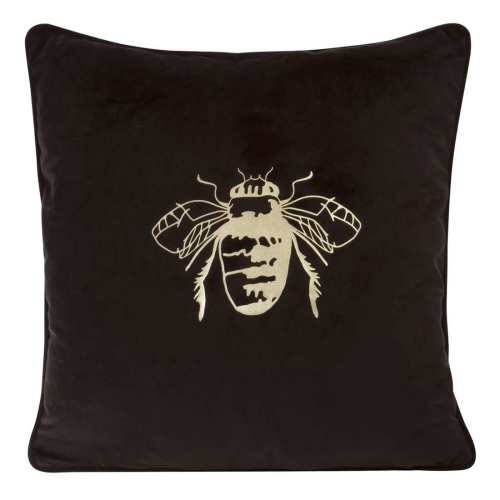 Poszewka dekoracyjna velvet Blink 45x45 czarna