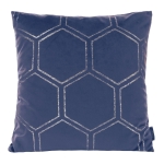 Poszewka dekoracyjna velvet Blink 45x45 granatowa