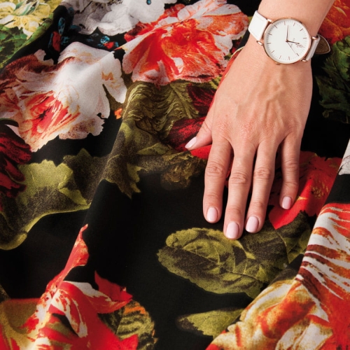 Komplet pościeli z bawełny satynowej 160x200 Tulipas