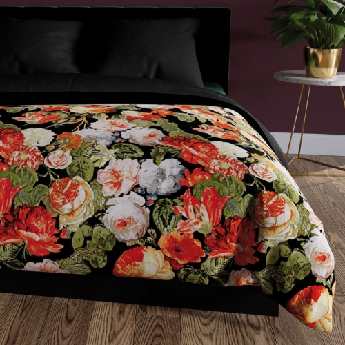 Komplet pościeli z bawełny satynowej 160x200 Tulipas