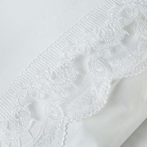 Ekskluzywna pościel 220x200 koronkowa Lana