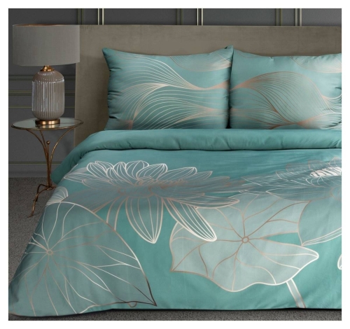 Ekskluzywna pościel makosatyna 220x200 Salvia