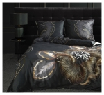 Ekskluzywna pościel makosatyna 220x200 Peonia