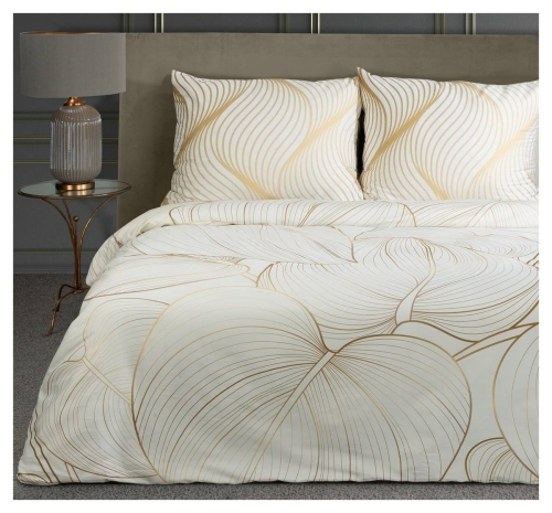 Ekskluzywna pościel makosatyna 220x200 Blanca