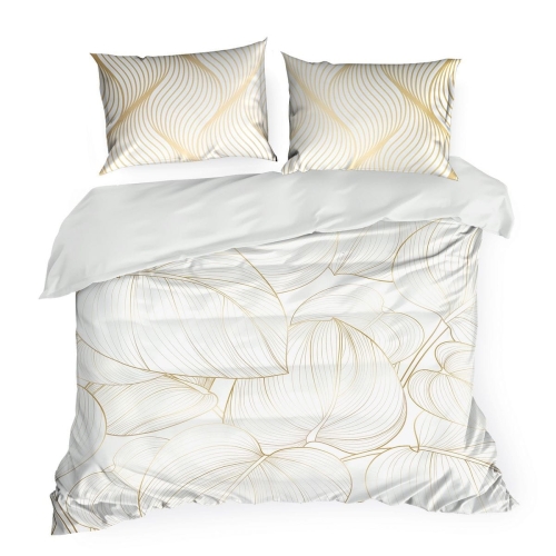 Ekskluzywna pościel makosatyna 220x200 Blanca