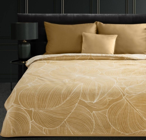 Koc 150x200 biało beżowy Blanca