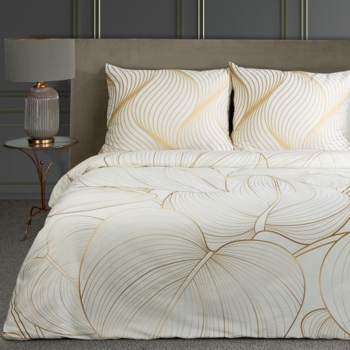 Ekskluzywna pościel makosatyna 160x200 Blanca