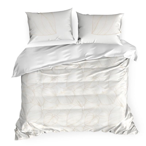 Ekskluzywna pościel makosatyna 220x200 Blanca