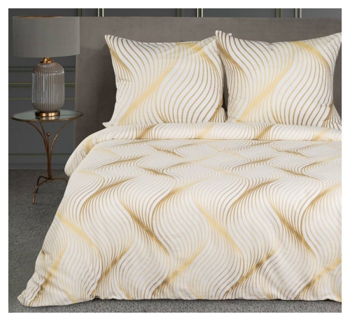 Ekskluzywna pościel makosatyna 220x200 Blanca