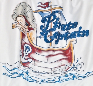 Komplet pościeli dziecięcej 90x120 z piratem
