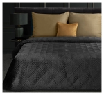 Narzuta Victoria jodełka 220x240 czarna 