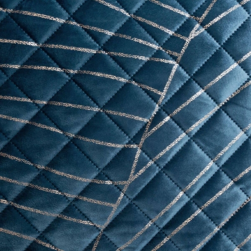 Narzuta Musa 220x240 granatowo złota