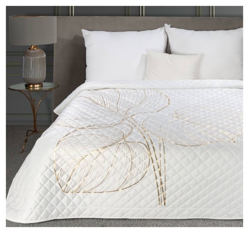 Narzuta Blanca 220x240 biało złota