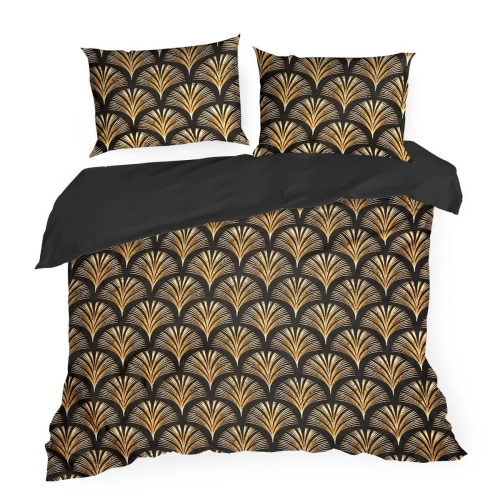 Komplet pościeli z bawełny satynowej 220x200 Nika