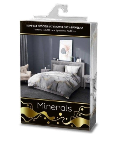 Pościel satyna bawełniana Minerals 160x200